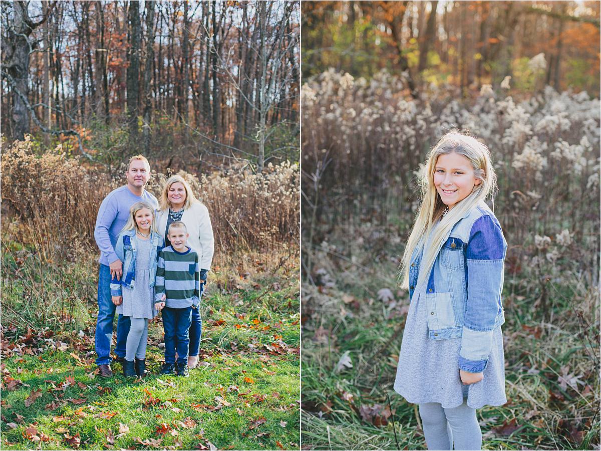 Westerville Ohio family photographer - the importance of sunset lighting for your family photoshoot