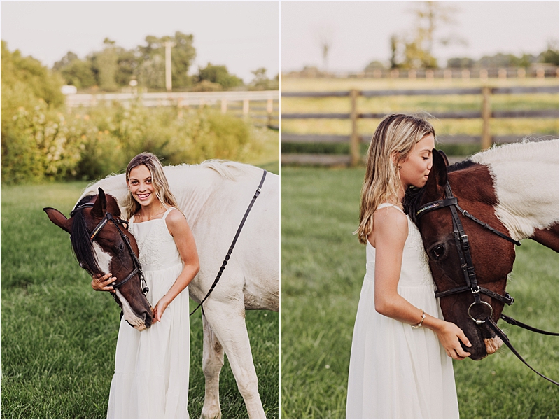 girl smiling with her horse