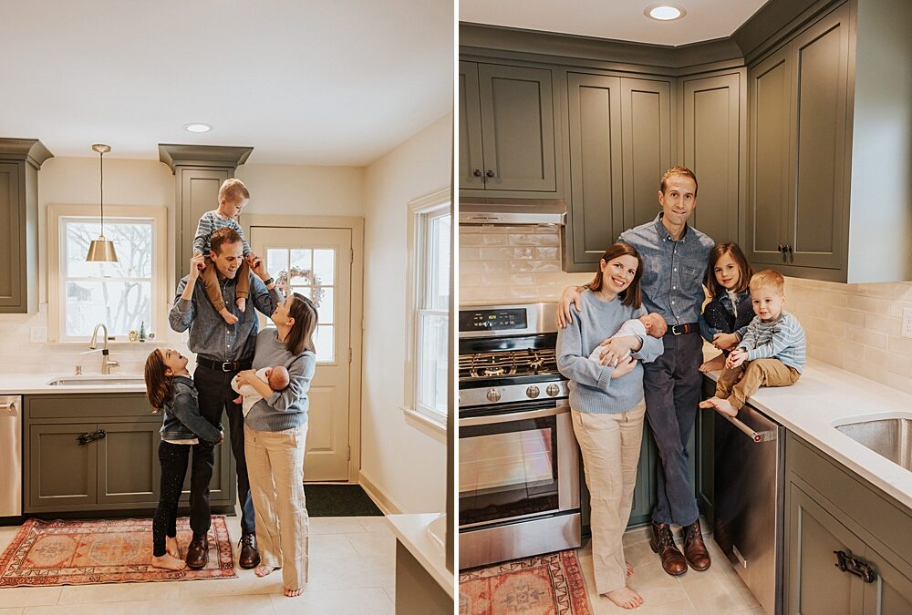 Newborn Photography Columbus Ohio |  Cozy In-Home Lifestyle Session with Baby May