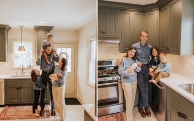 Newborn Photography Columbus Ohio |  Cozy In-Home Lifestyle Session with Baby May